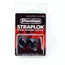 Strap Locks Seguro Correa De Guitarra Straplock Dunlop Negro