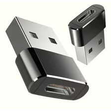 Adaptador Micro Usb-c Hembra A Macho Usb Negro