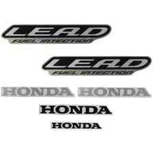 Kit Adesivos Honda Lead 110 2009 - 2010 Bege - Lb10225