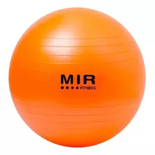 Pelota De Esferodinamia Mir 45 Cm Reforzada Yoga Pilates Gym Color Naranja