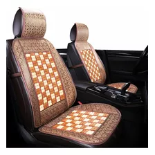 Funda De Asiento Cojín De Bambú Para Auto Universal 2 Pzs