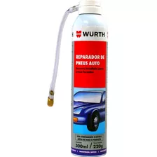 Reparador Instantâneo Inflador Pneus Furados Wurth Carro