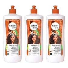 Ativador De Cachos Salon Line 1l Sos Coco Trat Profundo-3un