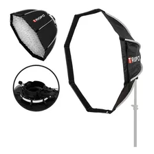 Octabox Triopo Kx65cm + Gride Para Speedlight Ad200 V1