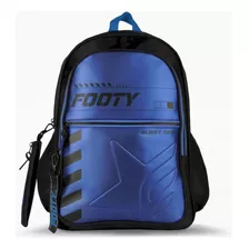 Mochila Espalda Footy Big Kids Blast Off 18 Pulgadas Azul