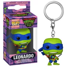 Pocket Pop Keychain Leonardo Tmnt Mutant Mayhem