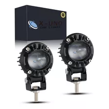 Par Faros Lupa Led 22000lm Bicolor Alta/baja Luz Carros Moto