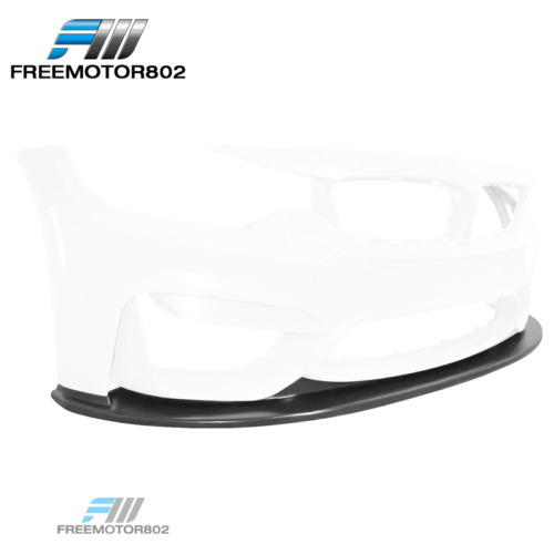 Fits 15-20 Bmw F80 M3 F82 F83 M4 Front Bumper Lip Pu Zzg Foto 3