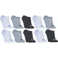 Meia Wilson 10 Pares Invisível Masculina