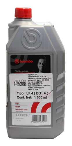 Liquido De Frenos Brembo Dot4 1lt Bmw Mini Cooper Foto 2