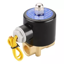 Válvula Solenoide Eléctrica De Latón De 3/8 Pulgada ...