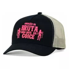 Boné Country Feminino Ajustável Cowgirl Roça Agro Bruta 