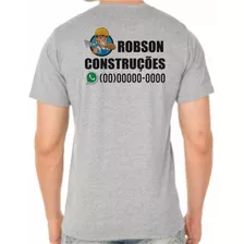 Camiseta Pedreiro Personalizada