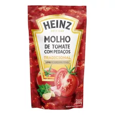 Molho De Tomate Concentrado Pedaços Tradicional Sache Heinz