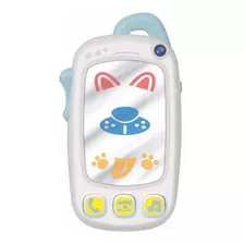 Telefone Celular Infantil Bebê C/ Som E Luz