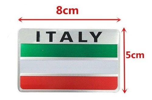Emblema Italia Para Fiat 500 Giulietta 4c Giulia Alfa Romeo Foto 6