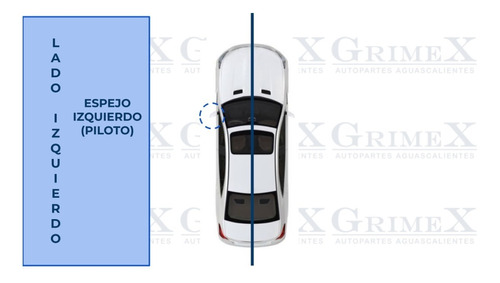 Espejo Mazda Cx9 2011-2012-2013-2014-2015 Elec C/desemp Ore Foto 5