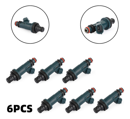 6x Fuel Injector For Highlander Toyota Lexus Rx300 Foto 2