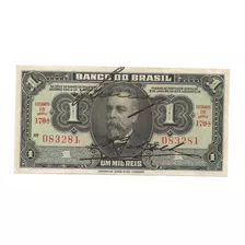 Brasil - R-193b, 1 Mil Réis 1923, Autografada, Série 170, Fe