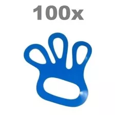 100 Elástico Ajustador Fixador Para Luva Malha Aço - 100 Pcs