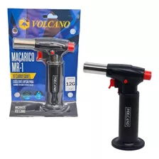 Maçarico Portátil Culinário Recarregável Volcano 12g