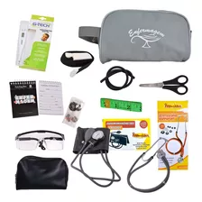 Kit Material De Bolso Para Enfermagem Completo + Pa. Premium