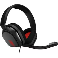 Audífonos Gamer Astro A10 Gris Y Rojo