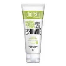 Clearskin Sabonete Esfoliante Facial Controle Brilho Poros