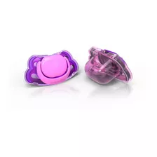 Pack De 2 Chupetes - Forma Ortodontica - Morado/lila