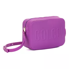 Bolsa Feminina Colcci Tiracolo Lisa Borracha Preta Original