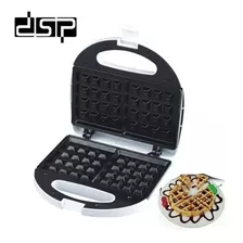 Maquina Para Hacer Wafles Dsp Kc1058 De 2 Panes Blanco