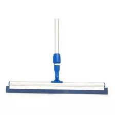 Bralimpia Rodo Twister 45 Cm Borracha Articulado Cabo Extensível 1,40m Cor Azul