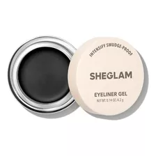 Sheglam Intensify Smudge-proof Eyeliner Gel Color Negro Efecto Mate