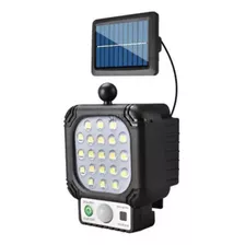 Foco Reflector Solar Lampara Led Luz Exterior Con Sensor