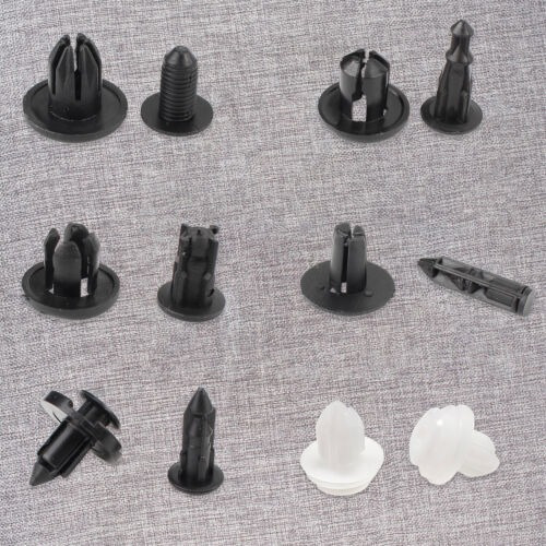 180pcs Set Plastic Rivets Fastener Fender Bumper Push Cl Rrx Foto 2