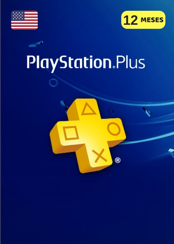 Playstation Plus 12 Meses Usa-  Ps Plus Ps4 Membresia Sony