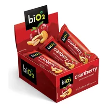 Barra De Castanhas E Frutas Vegana Bio2 Cranberry 12 Un 25g