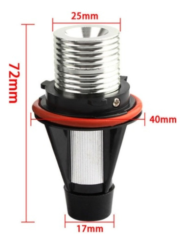 Foco Led Ojo D/ngel P/bmw E39 E53 E60 E61 E63 E65 E87 X3 X5 Foto 3