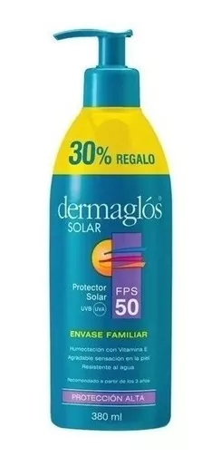 Protector Solar Dermaglos® Familiar F50+ | 380ml