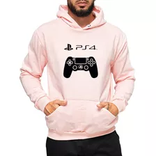 Blusa De Moletom Ps4 Console Game Agasalho Estampado Oferta