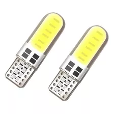 Muelitas Led T10 12smd Alto Brillo Cubierta De Silicona Par