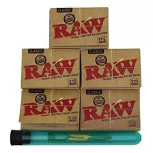 Tubo Y-o Papel Para Armar Raw Rolling Paper 1 1-2 Classic - 