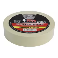 Cinta Masking Tape 1 50mts Uso Gral Empaque 6 Pz