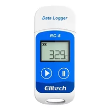 Registro De Temperatura Digital Data Logger Elitech Rc-5