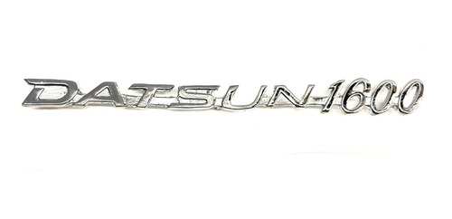 Emblema Datsun 1600  Metlico Cromado Nuevo (el Par) Foto 7