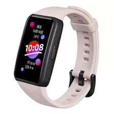 Smartwatch Honor Band 6 1.47 Caja Black, Malla Coral Pink Arg-b39