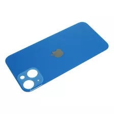 Refaccion Tapa Trasera Azul Cristal Para iPhone 13 Adhesivo