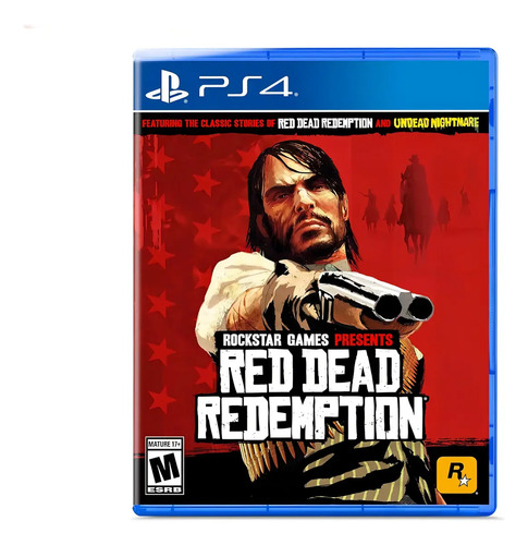 Red Dead Redemption E Undead Nightmare Ps4 Midia Fisica