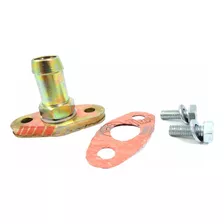 Flange Saída De Óleo Turbina K16 Kkk Base 40mm Turbo Kit