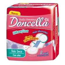 Doncella Toalla Pocket Ultraf Tela Seca X 8